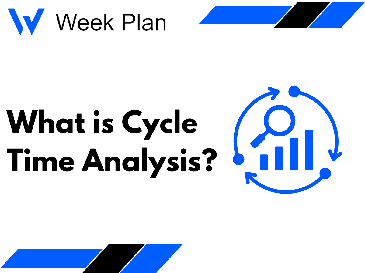 What is Cycle Time Analysis? Week Plan